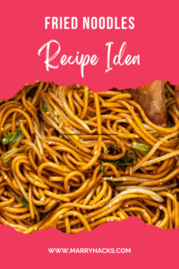 10-Minute Pan-Fried Noodles