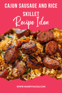 Cajun Sausage and Rice Skillet: A Flavor-Packed One-Pan Meal