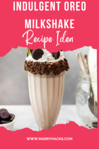 Indulgent Oreo Milkshake Recipe: A Creamy, Dreamy Delight